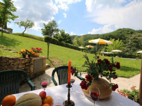 Property with swimming pool spacious garden private terrace and views Apecchio